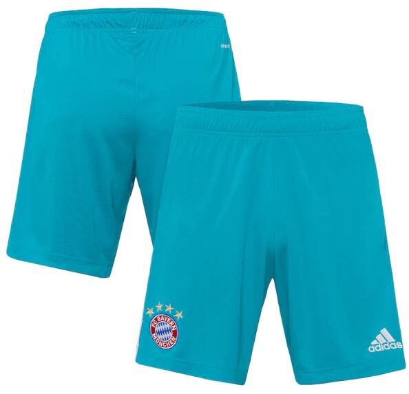 Bayern Munich Goalkeeper Blue Soccer Shorts 2020/21